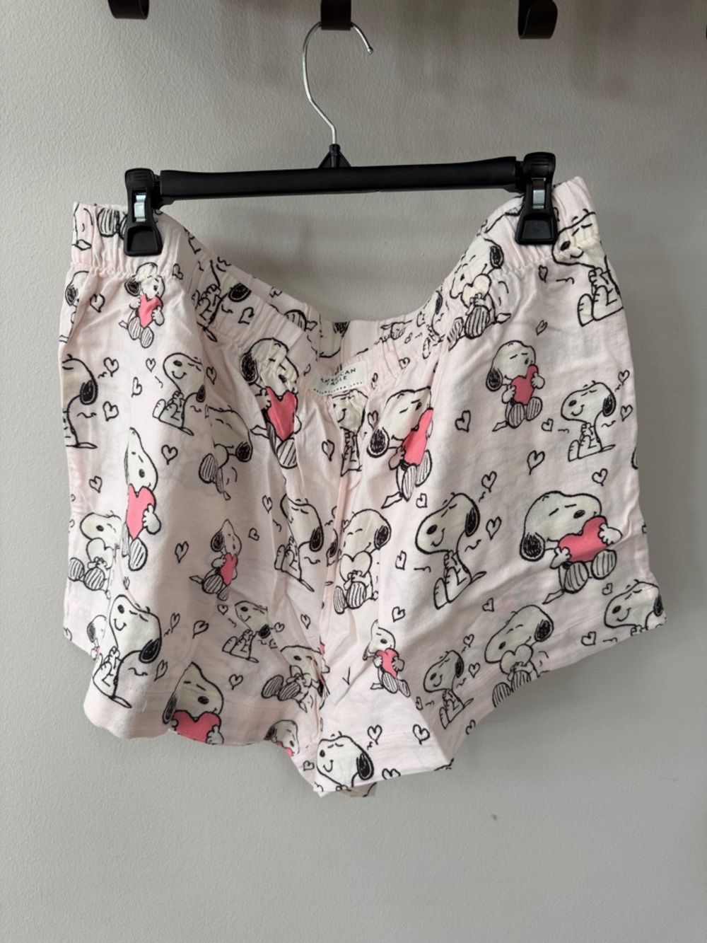 American Eagle Snoopy Heart Pajama Set - Picture 7 of 10
